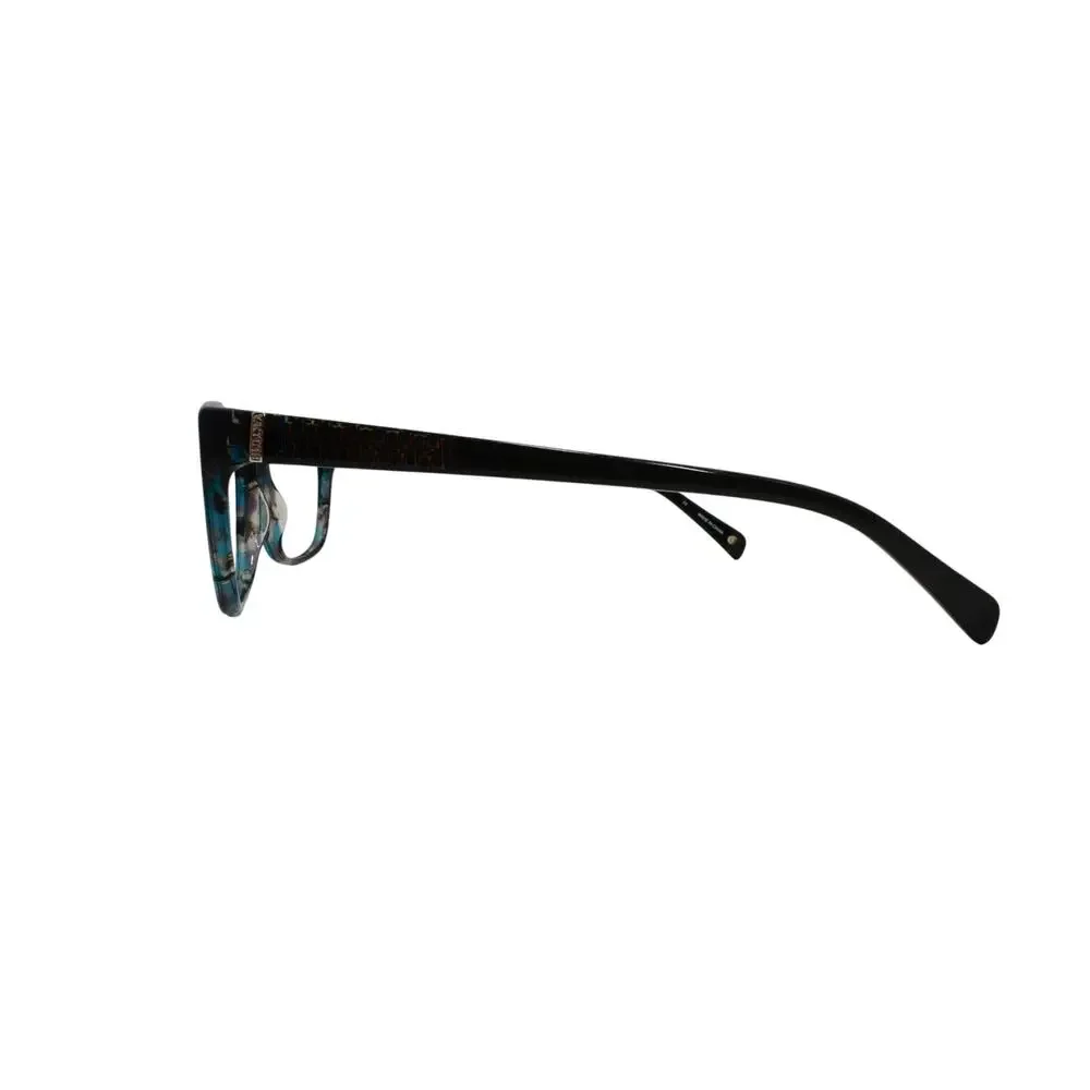 Bulova Anaheim Teal Demi 52-16-135mm Eyeglasses FRAMES ONLY - GOOD CONDITION